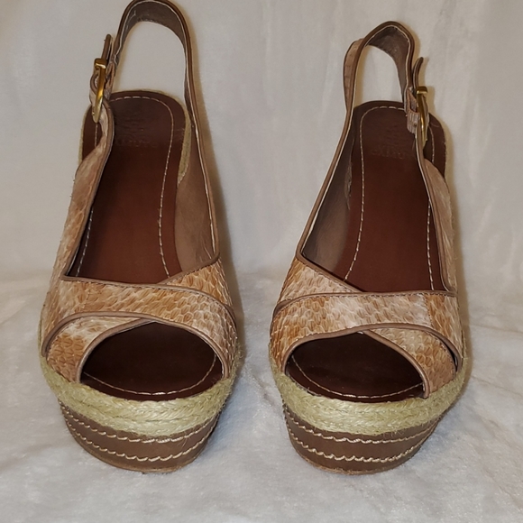 Vince Camuto 'Estara' Snakeskin Peeptoe We… - Picture 1 of 11